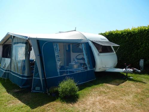 Beyerland Quartz 460 LB(2002), gladde beplating, mover, tent, Caravans en Kamperen, Caravans, Particulier, tot en met 4, 1000 - 1250 kg