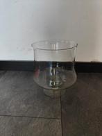 Mooie ronde bolle vaas van glas, Huis en Inrichting, Woonaccessoires | Vazen, Minder dan 50 cm, Glas, Ophalen of Verzenden, Zo goed als nieuw