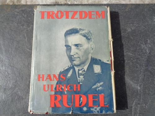 Trotzdem van Hans U. Rudel , 1ste uitgave, Boeken, Oorlog en Militair, Gelezen, Luchtmacht, 1945 tot heden, Ophalen of Verzenden