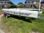 Laser Vortex inclusief combi trailer, Geen motor, Laser, Polyester, Gebruikt