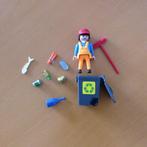 Playmobil 70249 straatveger, vuilnisman, Kinderen en Baby's, Speelgoed | Playmobil, Ophalen of Verzenden, Zo goed als nieuw, Complete set
