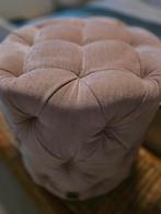 Riviera Maison Lichtroze poef, Ophalen, Minder dan 50 cm, Rond, Minder dan 50 cm