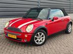 Mini Mini Cabrio 1.6 Cooper Pepper xenon PDC, Auto's, Voorwielaandrijving, Stof, Gebruikt, Zwart