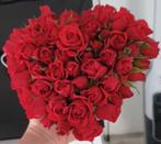 Heart Red Flowers Natural Roses, Huis en Inrichting, Woonaccessoires | Kunstplanten en Kunstbloemen, Nieuw, Ophalen of Verzenden