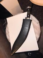 Antiek Kukri mes met schede, Antiek en Kunst, Ophalen of Verzenden