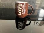 Chocolademelk mok van Gusta, Ophalen of Verzenden, Zo goed als nieuw, Overige stijlen, Kop(pen) en/of Schotel(s)