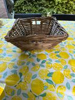 3 rotan manden, Huis en Inrichting, Woonaccessoires | Schalen en Manden, Ophalen, Mand, Vierkant, Nieuw
