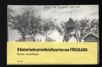 Friesland ~ 8 historische prentbriefkaarten, Ongelopen, Friesland, Verzenden