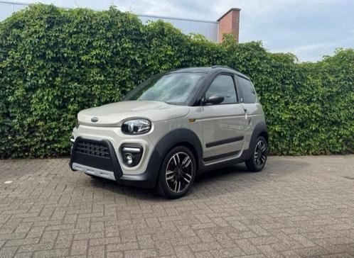 Aixam brommobiel in zeer nette staat, Auto's, Aixam, Particulier, Diesel, Automaat, Zilver of Grijs, Stof, Vierwielaandrijving
