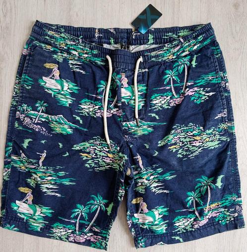O'Neill Vintage Short Nieuw!, Kleding | Heren, Broeken en Pantalons, Nieuw, Maat 48/50 (M), Blauw, Ophalen of Verzenden