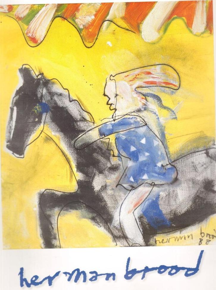 HERMAN BROOD Reproductie, Antiek en Kunst, Kunst | Litho's en Zeefdrukken, Ophalen of Verzenden