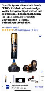 Guerilla Sports Staande Bokszakken met onderstel OUTLET, Ophalen of Verzenden, Zo goed als nieuw, Boksbal