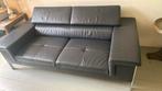 Zitbank Leer Montel 2 stuks, Huis en Inrichting, Banken | Bankstellen, Ophalen, 75 tot 100 cm, Tweepersoons, Leer