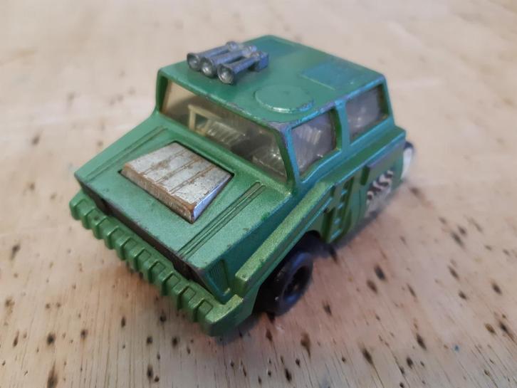 Matchbox Battle Kings Tanktransporter K 106 1974, Hobby en Vrije tijd, Modelauto's | 1:50, Gebruikt, Bus of Vrachtwagen, Matchbox