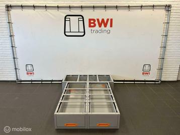 Multistow vloerlade set NIEUW / bedrijfswageninrichting beschikbaar voor biedingen