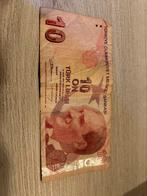 Turkse lira 10 2009, Los biljet, Ophalen of Verzenden
