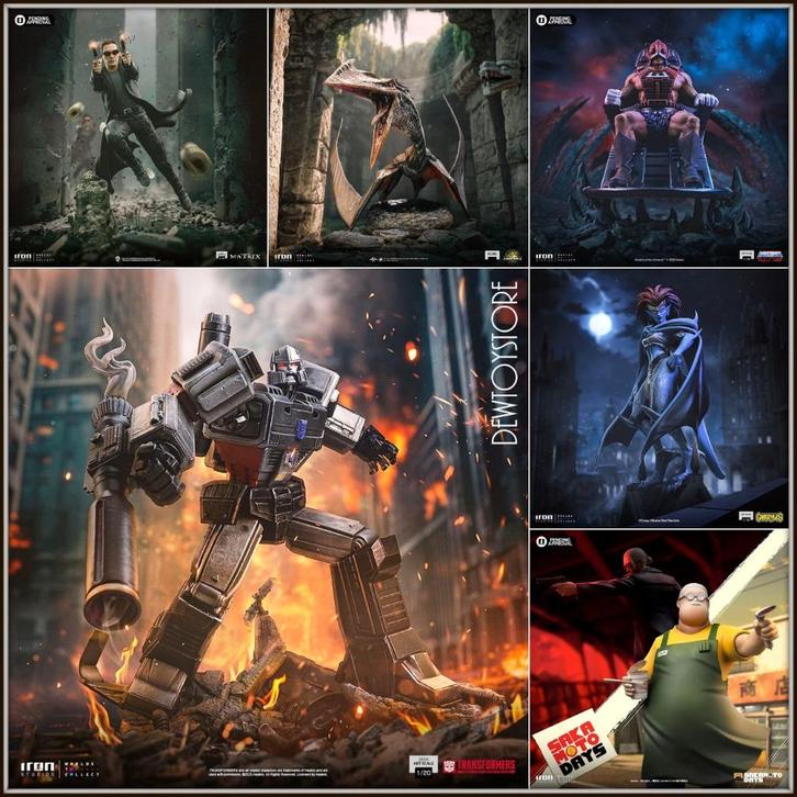 [𝗣𝗿𝗲-𝗼𝗿𝗱𝗲𝗿] Iron Studios Statue Fixed Pose Figure, Verzamelen, Poppetjes en Figuurtjes, Nieuw, Verzenden