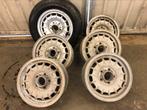6x barock / kroonkurk velgen Mercedes 14 inch., Auto-onderdelen, Ophalen, 14 inch, Velg(en), 185 mm