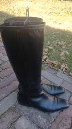 Leren laarzen Dyva maat 38, Hoge laarzen, Zwart, Ophalen of Verzenden, Zo goed als nieuw