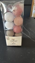 Lifetime Lichtsnoer met katoenen ballen, Kinderen en Baby's, Kinderkamer | Inrichting en Decoratie, Ophalen of Verzenden, Nieuw