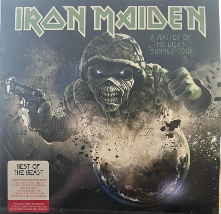 Iron Maiden ‎– A Matter Of The Beast Summer Tour  2 lp set, Cd's en Dvd's, Vinyl | Hardrock en Metal, Nieuw in verpakking, Ophalen of Verzenden