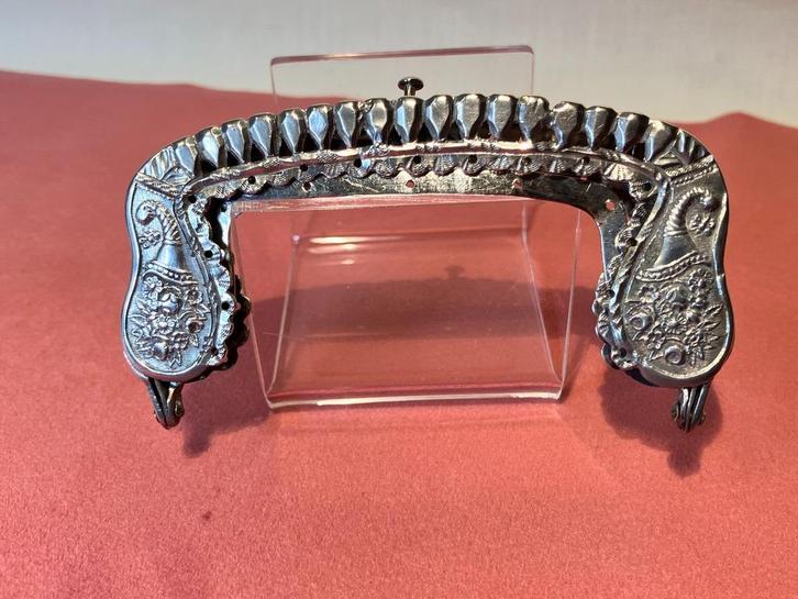 Hollands zilver tasbeugel anno 1843 meesterteken HS, Antiek en Kunst, Antiek | Goud en Zilver, Zilver, Verzenden