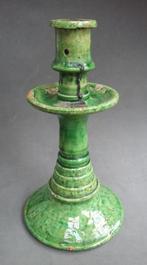 Om 1750 - 1800 Keramiek Bodemvondst Kraagkandelaar Kandelaar, Ophalen of Verzenden, Keramiek of Aardewerk