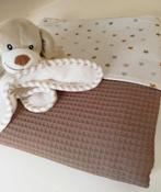 Wiegdeken met laken en lieve knuffel, Ophalen of Verzenden, Nieuw, 100 cm of meer, Deken