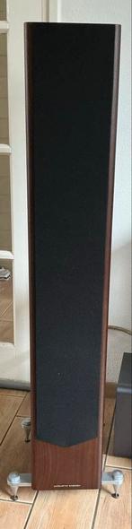 Acoustic Energy Vloerstaande Luidspreker met Atoll SDA 200, Zo goed als nieuw, 60 tot 120 watt, Front, Rear of Stereo speakers