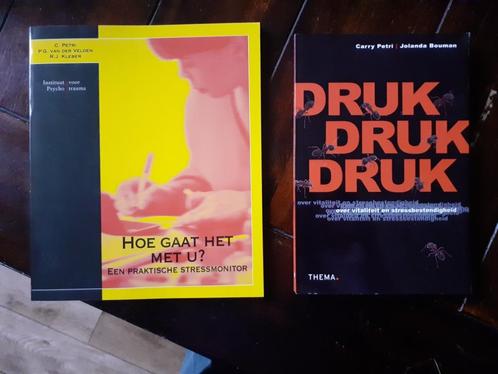Druk Druk Druk Carry Petri & J Bouman + Hoe Gaat Het Met U?, Boeken, Overige Boeken, Zo goed als nieuw, Verzenden