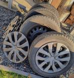 Mooie set Michelin winterbanden 225/55 R17 met velgen 5x108, Auto-onderdelen, Banden en Velgen, Ophalen, Gebruikt, Banden en Velgen