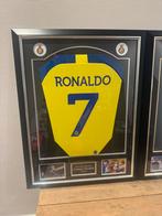 Cristiano Ronaldo Al-Nassr Shirt Gesigneerd & Ingelijst, Ophalen, Zo goed als nieuw, Buitenlandse clubs, Shirt