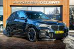 BMW X1 xDrive20d M Pakket Panodak Leer HUD Cruise Navi Stoel, Auto's, BMW, Stof, Euro 6, 2000 kg, Zwart