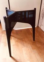 Design houten tafelpoten zwart, Huis en Inrichting, Tafelonderdelen, 50 tot 100 cm, Tafelpoot, Glas, Rond
