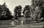 Eindhoven, Stadswandelpark - roeiboot volk - 1958 gelopen, Verzamelen, Ansichtkaarten | Nederland, 1940 tot 1960, Gelopen, Ophalen of Verzenden