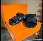 Hermes slippers maat 42, Ophalen of Verzenden, Zo goed als nieuw, Blauw