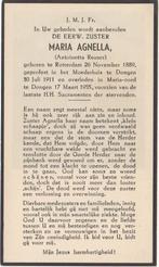 zr. Antoinetta Reuser 1889 Rotterdam + 1955 Dongen, 65 jaar, Verzamelen, Bidprentjes en Rouwkaarten, Verzenden, Bidprentje