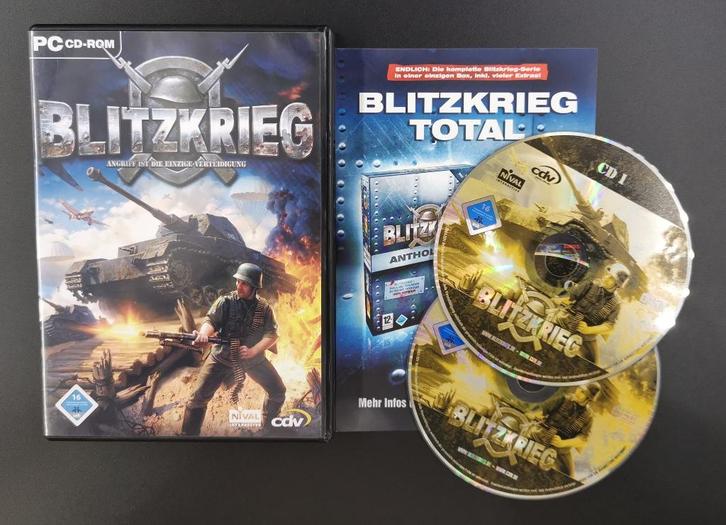 PC Blitzkrieg, Spelcomputers en Games, Games | Pc, Zo goed als nieuw, 1 speler, Vanaf 18 jaar, Ophalen of Verzenden