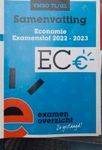 Samenvatting Examenstof Economie VMBO TL&GL, Ophalen of Verzenden, Nederlands, Overige niveaus, ExamenOverzicht