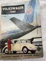 VW Kever 1200 Handleiding - Nette Staat, Ophalen of Verzenden, Gelezen, Volkswagen