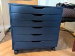 Ikea ladekast op wielen, Huis en Inrichting, Kasten | Ladekasten, Ophalen, Minder dan 50 cm, 5 laden of meer, Zo goed als nieuw