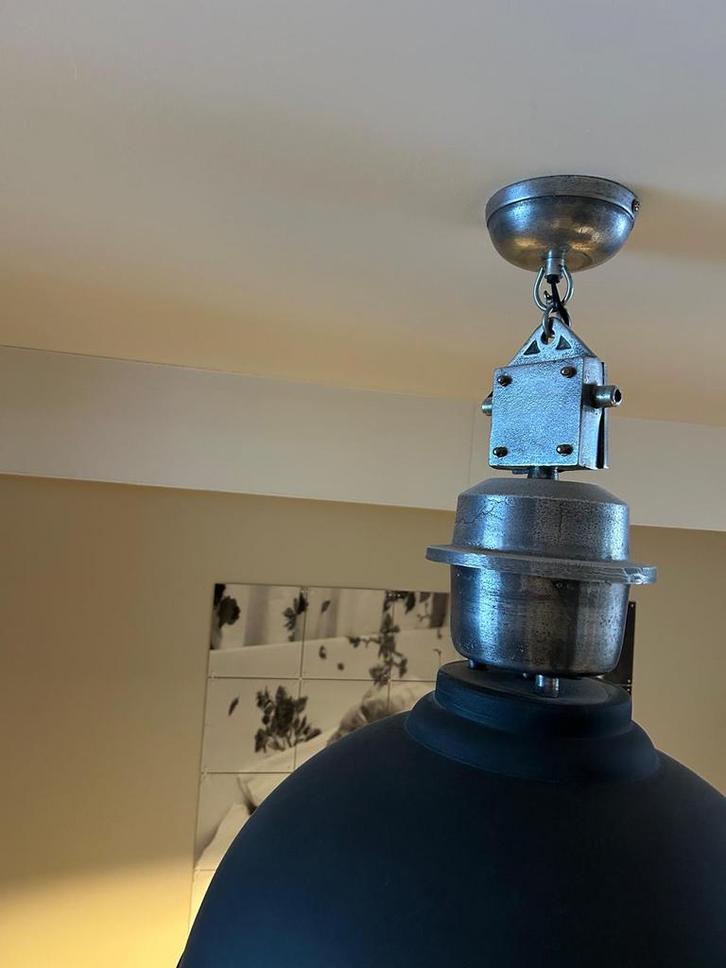 Industriële Hanglamp Ø52cm, H66cm, Huis en Inrichting, Lampen | Hanglampen, Gebruikt, 50 tot 75 cm, Metaal, Ophalen of Verzenden