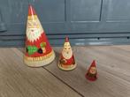 Kerstman Matroesjka Set - 3 stuks, Ophalen of Verzenden, Gebruikt