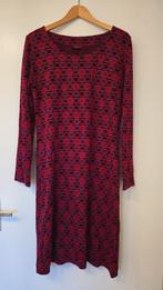 Enolah jurk - donkerrood/blauw - maat M/38, Maat 38/40 (M), Ophalen of Verzenden, Zo goed als nieuw, Knielengte