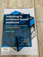 Inleiding Evidence Based Medicine - Boek, Boeken, Studieboeken en Cursussen, Ophalen of Verzenden, Beta, Zo goed als nieuw, HBO