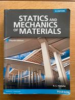 Statics and mechanics of materials, Hibbeler, Ophalen of Verzenden, Gelezen