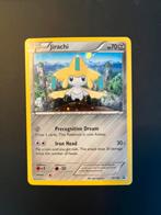 Jirachi XY195 Promo, Hobby en Vrije tijd, Verzamelkaartspellen | Pokémon, Ophalen of Verzenden, Zo goed als nieuw, Losse kaart