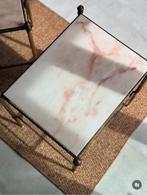 Side tables, Huis en Inrichting, Tafels | Sidetables, Ophalen, Overige materialen, 50 tot 100 cm, Zo goed als nieuw