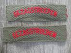 Mouwemblemen Gezagstroepen., Verzamelen, Ophalen of Verzenden, Landmacht, Nederland, Embleem of Badge