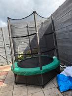 Trampoline rond 150 cm hoog, Ophalen, Zo goed als nieuw
